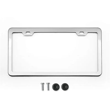 U.S. Stainless Steel License Plate Frame
