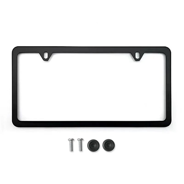 U.S. Stainless Steel License Plate Frame