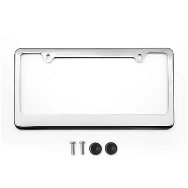 U.S. Stainless Steel License Plate Frame