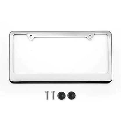 U.S. Stainless Steel License Plate Frame