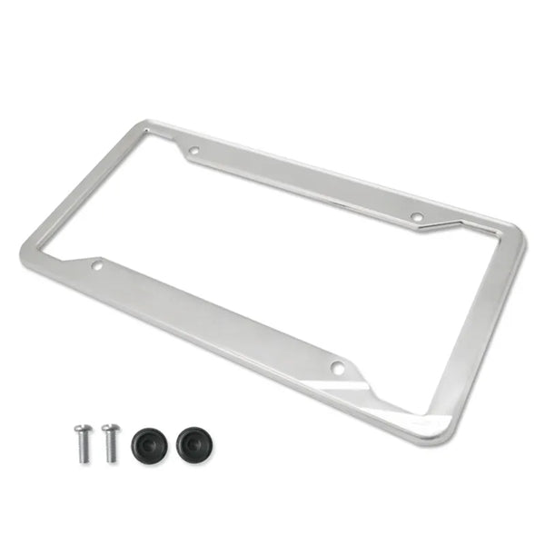 U.S. Stainless Steel License Plate Frame