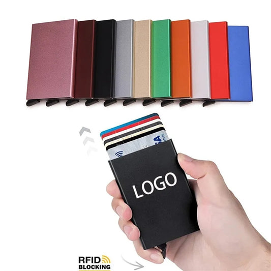 Aluminum Alloy Blocking Rfid Card Case