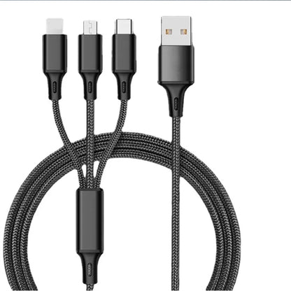 3 In 1 Phone Charger Data Cable