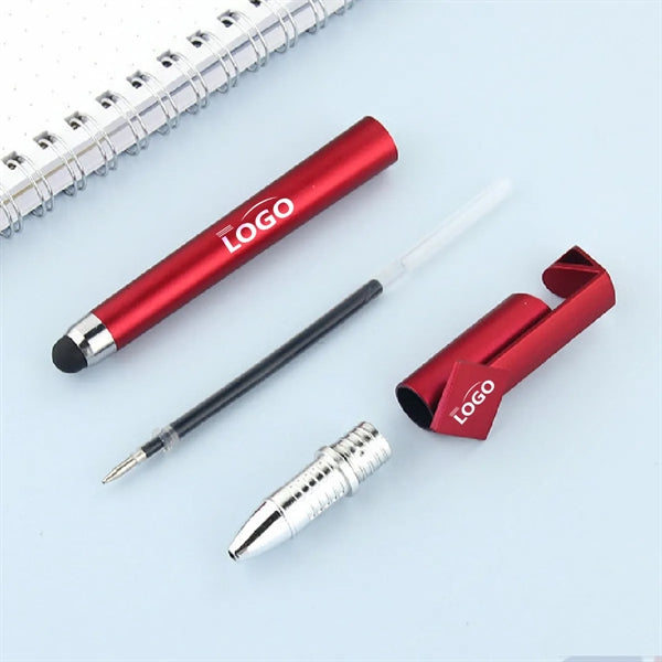 Universal 3 in 1 Phone Holder Stylus Ballpoint Pen