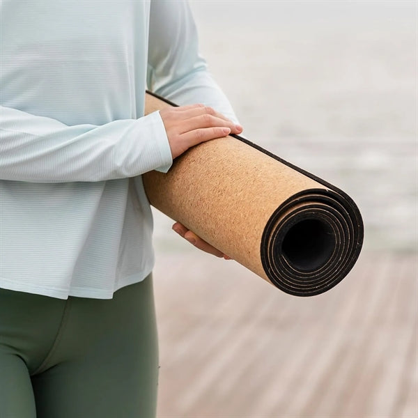 72x26 Inch 5mm Large Cork Yoga Mat