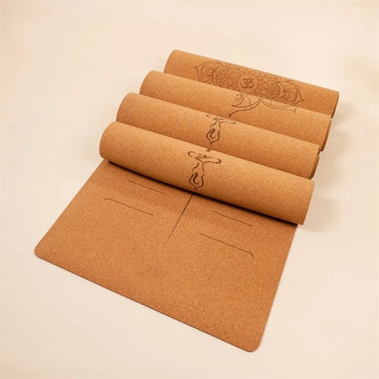 72x26 Inch 5mm Large Cork Yoga Mat