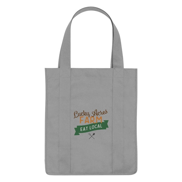 Non-Woven Shopper Tote Bag With 100% RPET Material