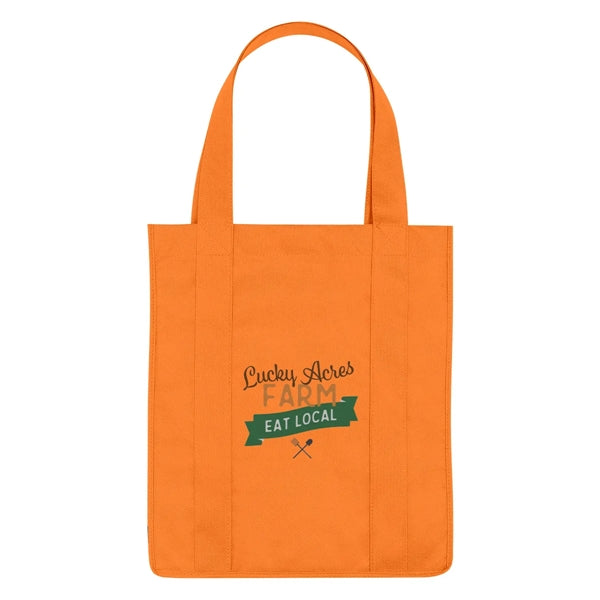 Non-Woven Shopper Tote Bag With 100% RPET Material