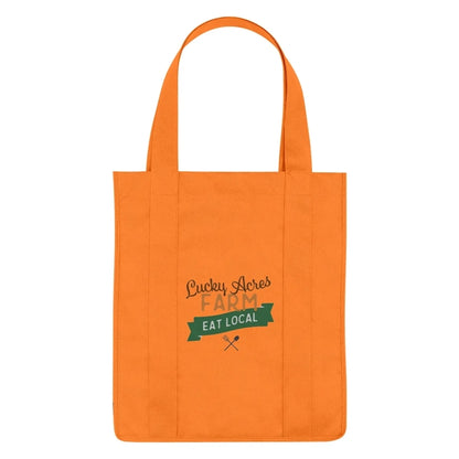 Non-Woven Shopper Tote Bag With 100% RPET Material