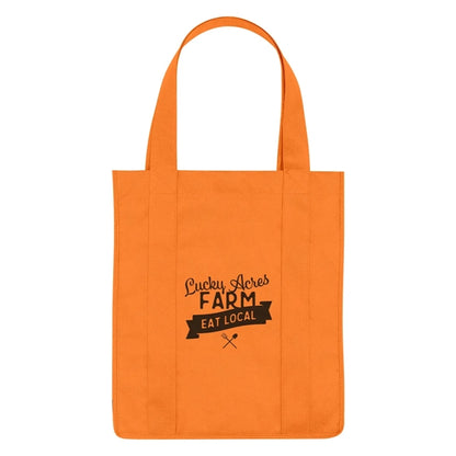 Non-Woven Shopper Tote Bag With 100% RPET Material