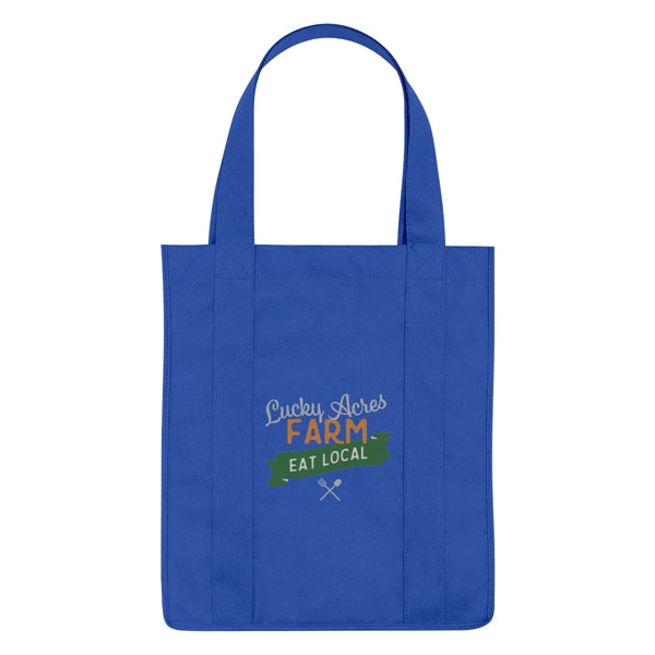 Non-Woven Shopper Tote Bag With 100% RPET Material