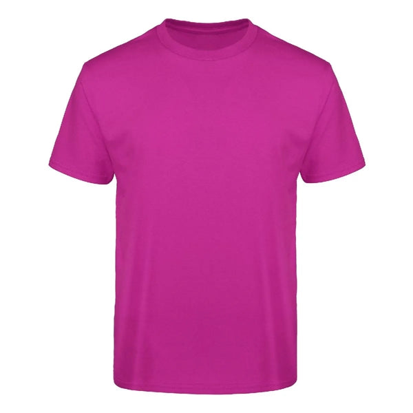 100% COTTON FULL COLOR T-SHIRT W/ DTG PRINT - 5.3 oz