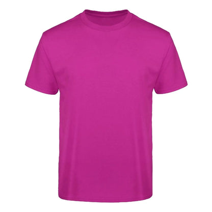 100% COTTON FULL COLOR T-SHIRT W/ DTG PRINT - 5.3 oz