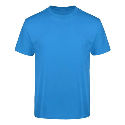 100% COTTON FULL COLOR T-SHIRT W/ DTG PRINT - 5.3 oz