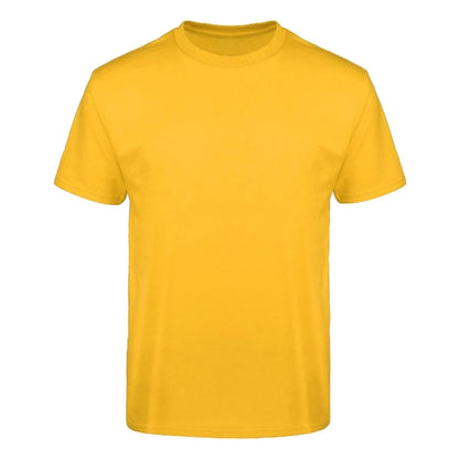 100% COTTON FULL COLOR T-SHIRT W/ DTG PRINT - 5.3 oz