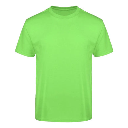 100% COTTON FULL COLOR T-SHIRT W/ DTG PRINT - 5.3 oz