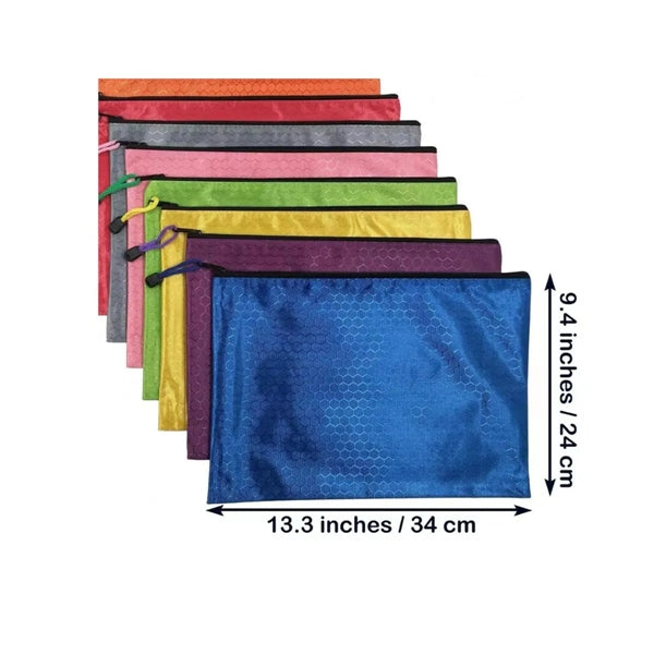 Letter Size  Pattern File Folder Waterproof  Zipper Document