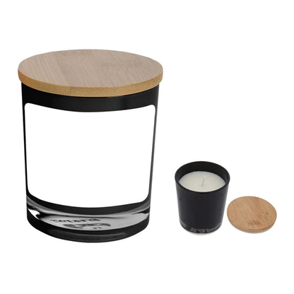 Bamboo Soy Candle With Full Color Label