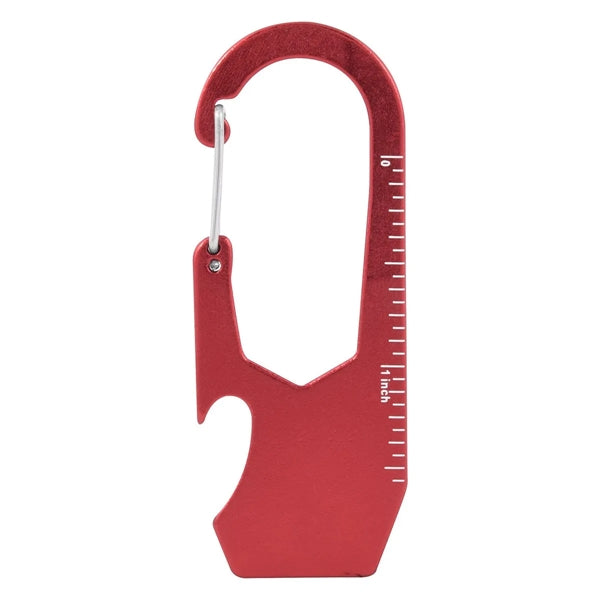 Ruler Carabiner Bottle Opener