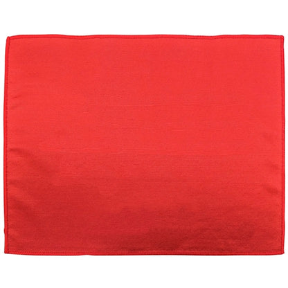 225 GSM 15" X 18" Flat Front Microfiber Rally Towels