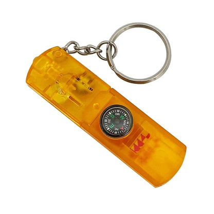 Whistle Key Light With Compass