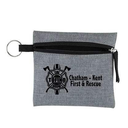 Aylin 18 Piece First Aid Kit in Stylish Heathered Pouch