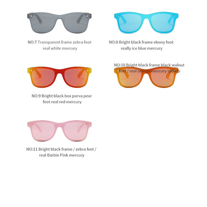 Polarized Bamboo Wood Sunglasses