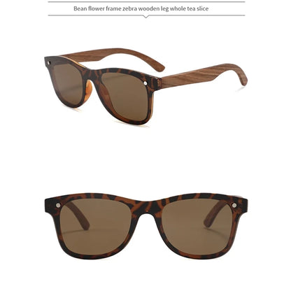 Polarized Bamboo Wood Sunglasses