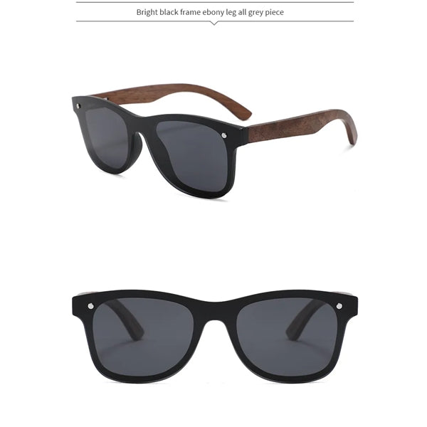 Polarized Bamboo Wood Sunglasses