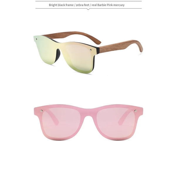 Polarized Bamboo Wood Sunglasses