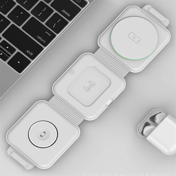 3 in 1 Foldable Wireless Charger 15w