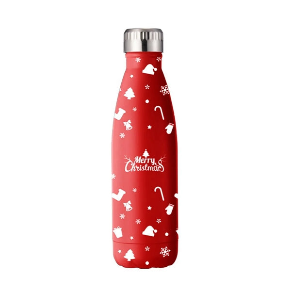 12oz Insulated Chrismas Wine Tumbler with Lid