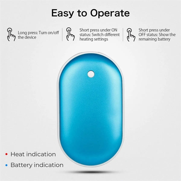 Rechargeable Hand Warmer and Power Bank