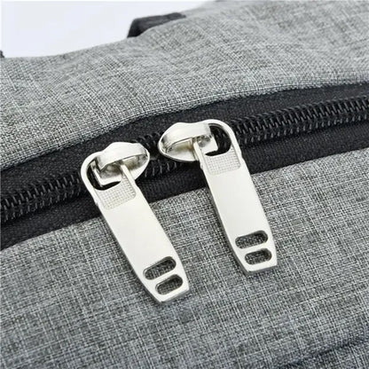 Laptop Backpack With Aluminum Ring And USB Interface