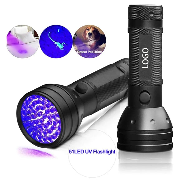 51 LED 395 nM UV Black Light Detector