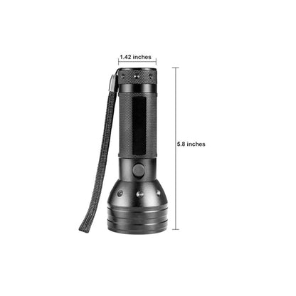 51 LED 395 nM UV Black Light Detector
