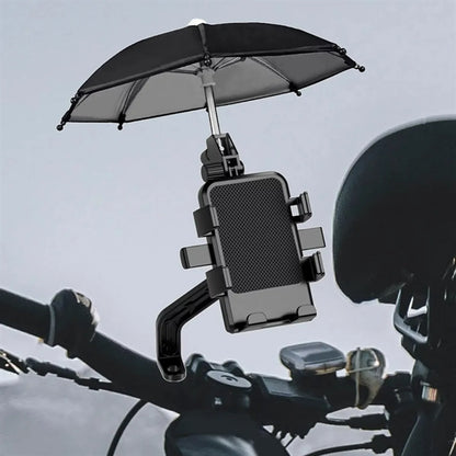 Rotatable Bike Phone Holder With Umbrella