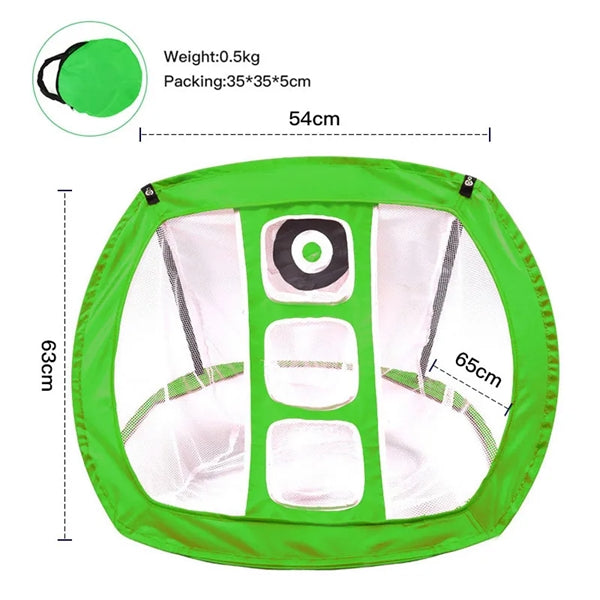 Golfing Target Net for Accuracy and Swing Practice
