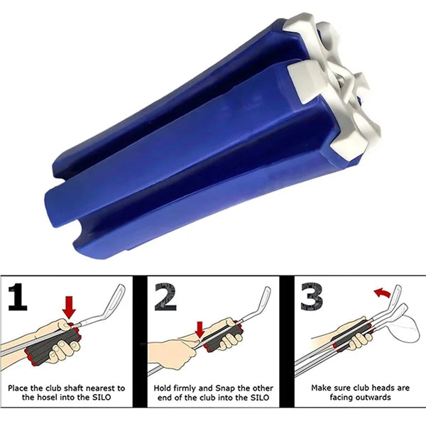 Portable Golf Club Carrier Retainer