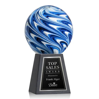 Naples Award on Tall Marble Base