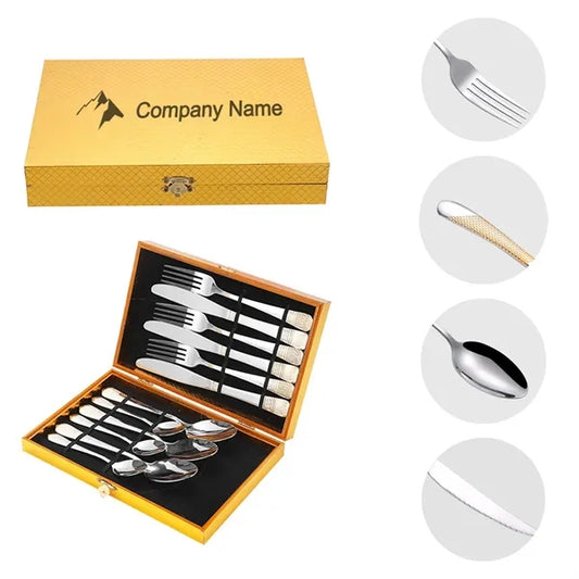 Cutlery Sets Gift Wooden Box