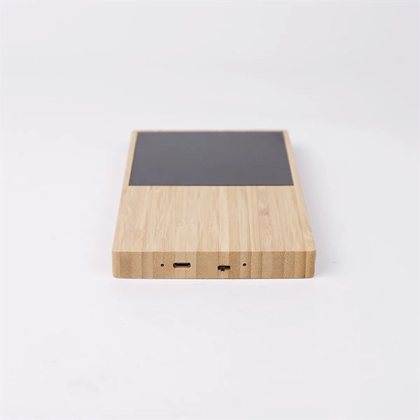 Bamboo Mug Warmer Wireless Charger