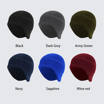 Windproof Fleece Beanie Earflap Winter Hat