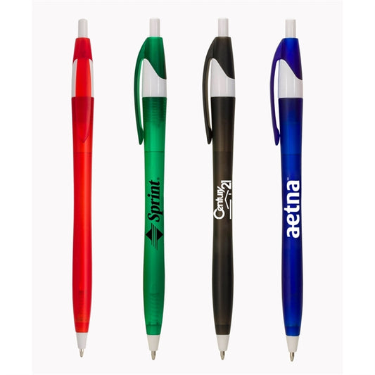Frosty Slim Plastic Pen