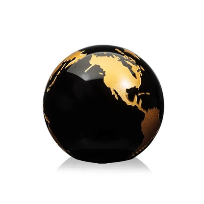 Globe Paperweight - Black