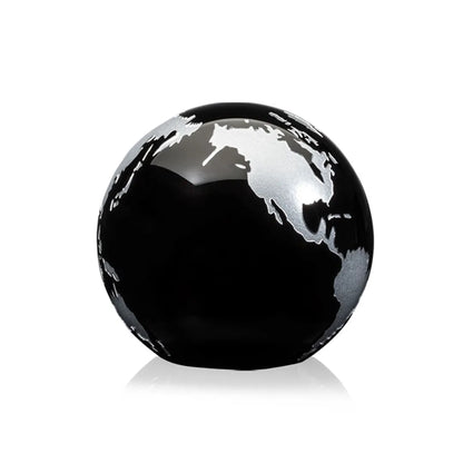Globe Paperweight - Black