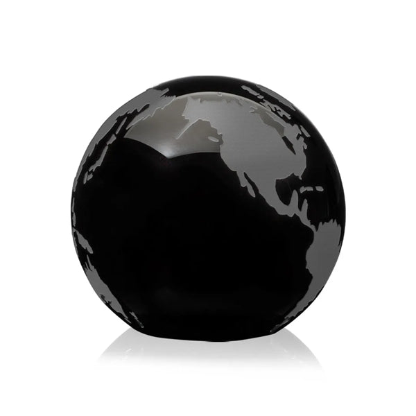 Globe Paperweight - Black
