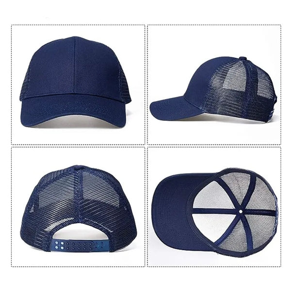 Polyester Trucker Hat Mesh Baseball Cap