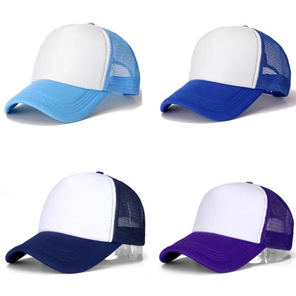 Polyester Trucker Hat Mesh Baseball Cap