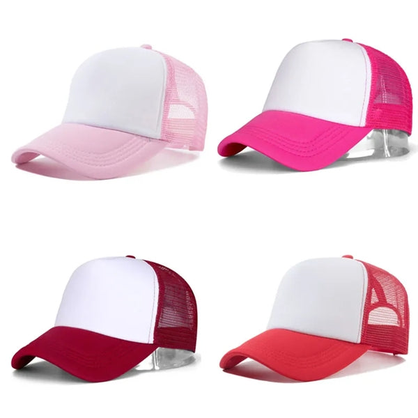 Polyester Trucker Hat Mesh Baseball Cap